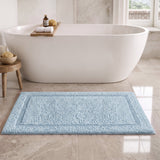 Organic Cotton Reversible Bath Mat - Delara