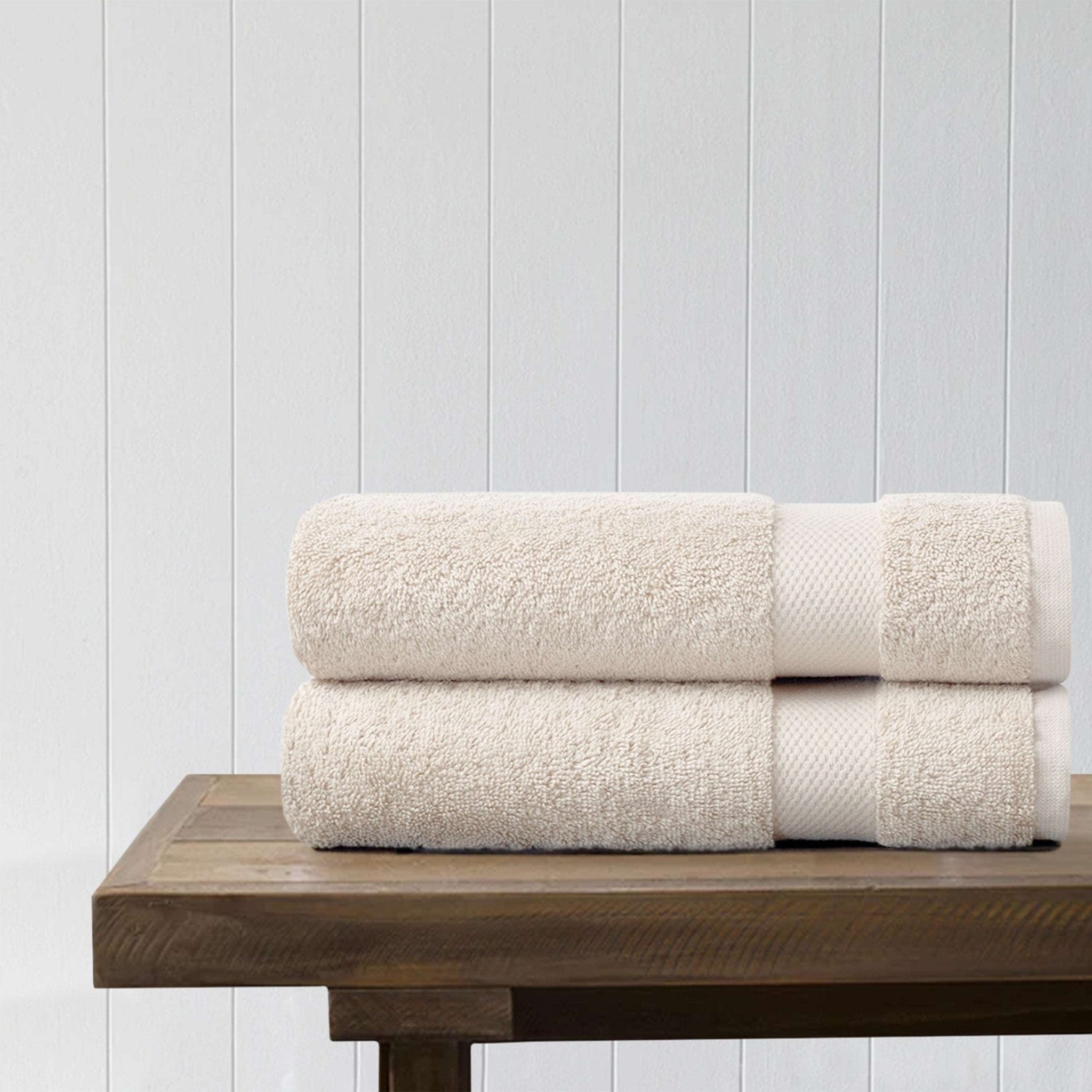 100% Organic Cotton Quick Dry Hand Towel (Pack of 2) - DelaraHome