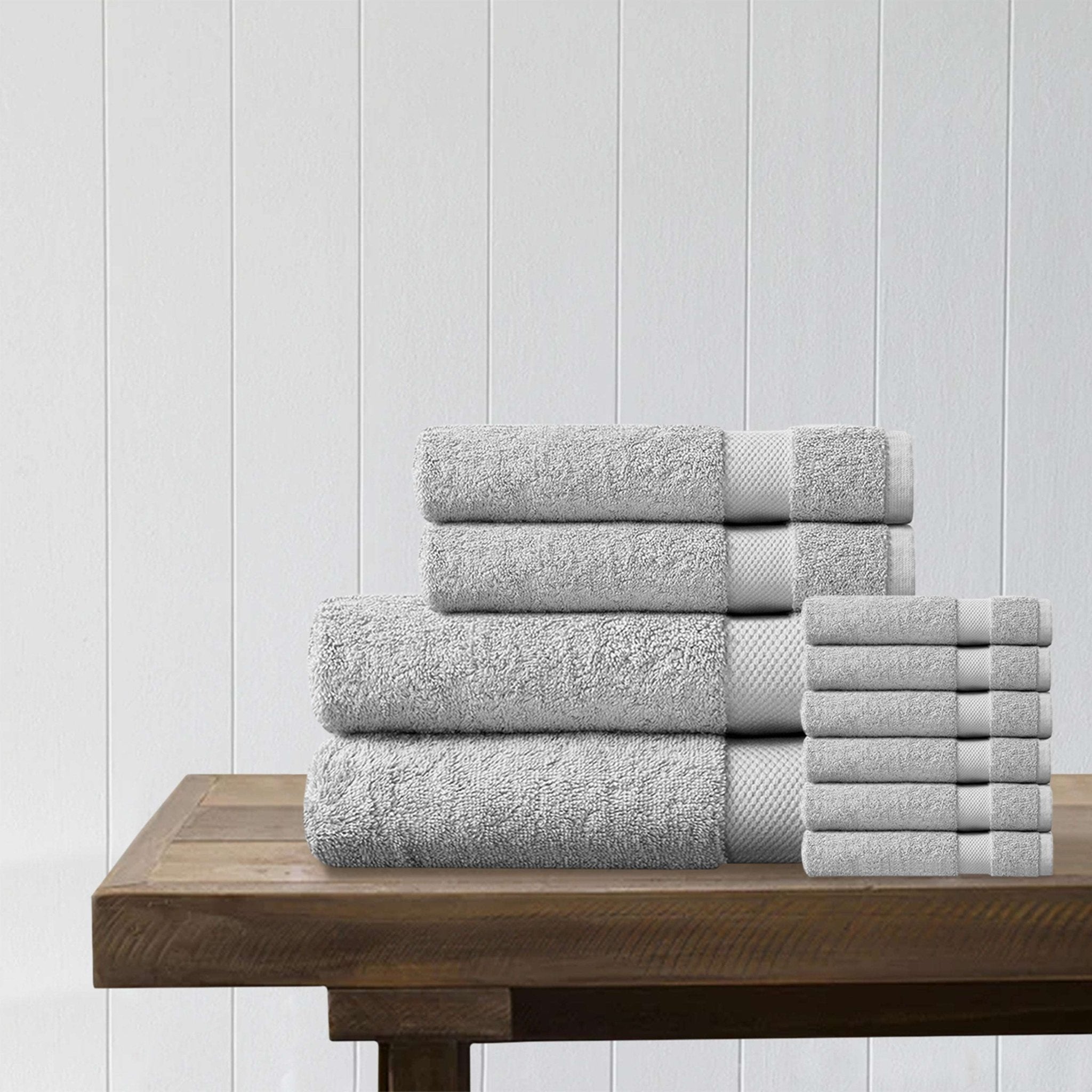 100% Organic Cotton Quick Dry Starter Bath Set - DelaraHome