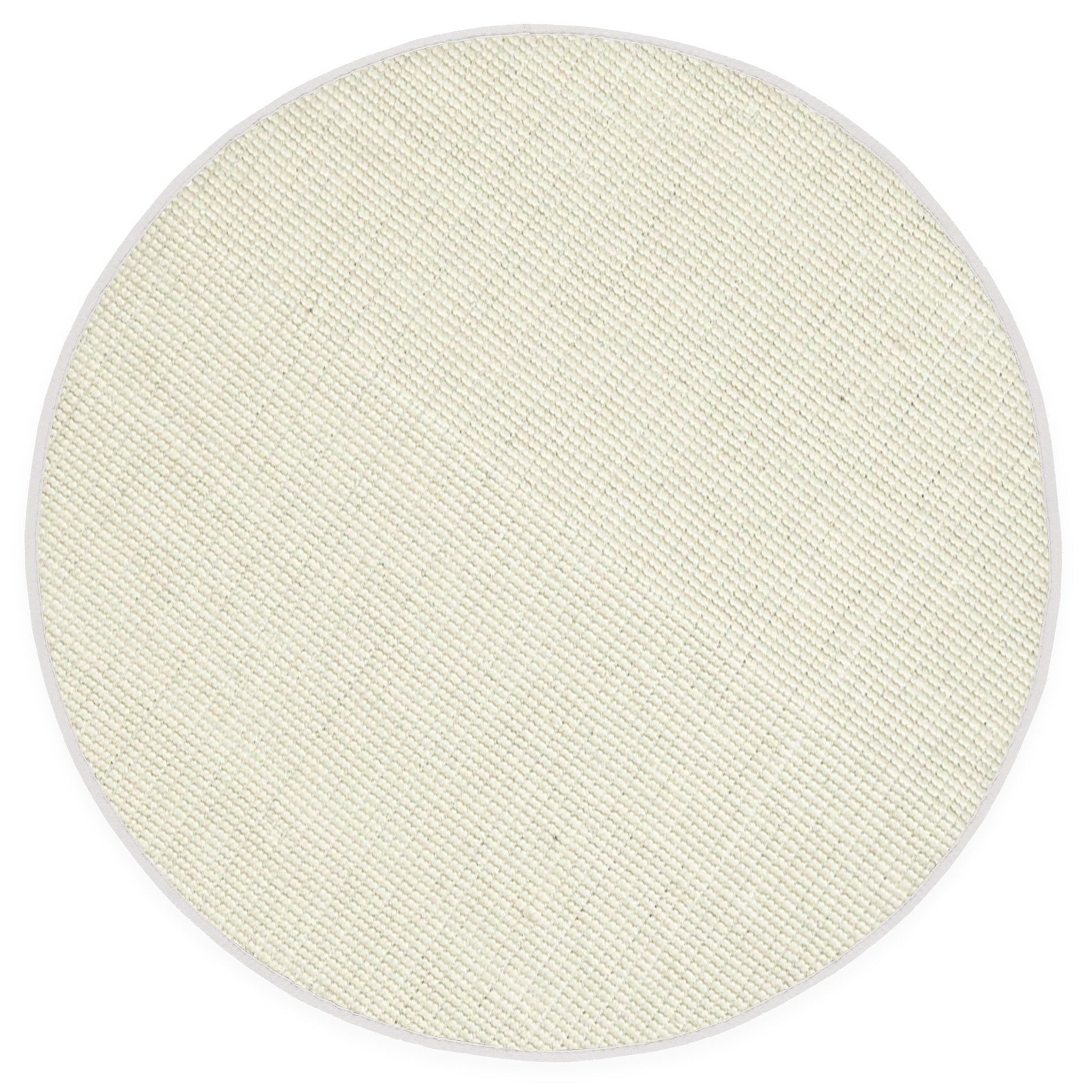 Premium Boucle Jute & Wool Rug (Ivory) - DelaraHome