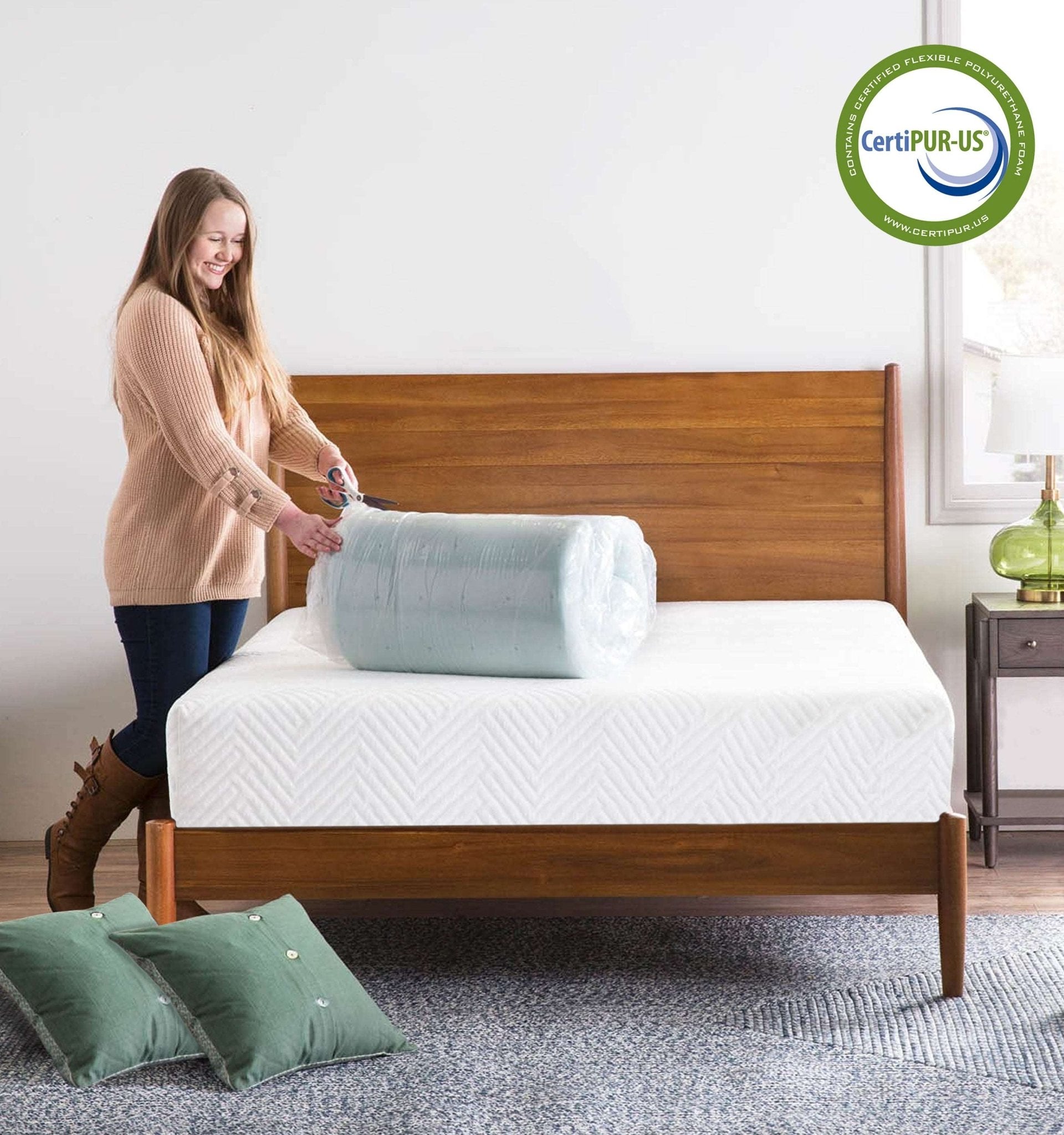 2-Inch Memory Foam Mattress Topper - DelaraHome