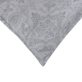 Organic Cotton Euro Sham Pair (Gilliam Grey) - DelaraHome