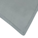 Organic Cotton Euro Sham Pair (Mitzi Grey Green) - DelaraHome