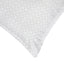 Organic Cotton Euro Sham Pair (Kendra White/Grey)
