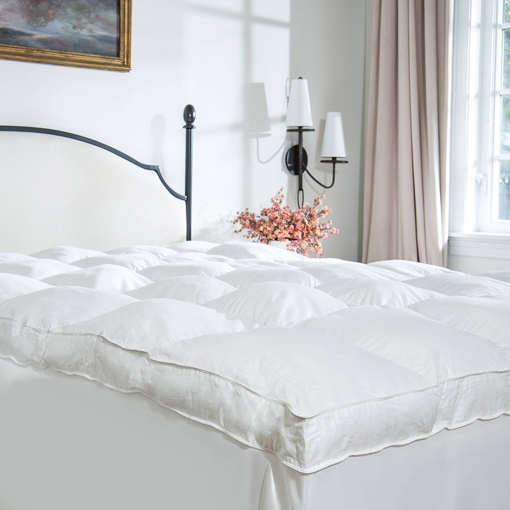 3 Inch Down Alternative EXTRA PLUSH Mattress Pad - DelaraHome