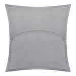 Organic Cotton Euro Sham Pair (Grey) - DelaraHome