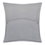 Organic Cotton Euro Sham Pair (Grey) - DelaraHome