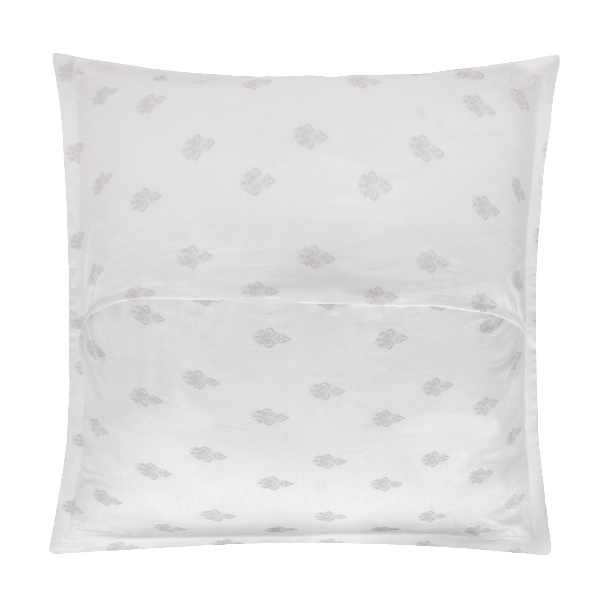 Organic Cotton Euro Sham Pair (Lio Ivory) - DelaraHome