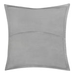 Organic Cotton Euro Sham Pair (Monique Grey) - DelaraHome