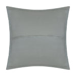 Organic Cotton Euro Sham Pair (Mitzi Grey Green) - DelaraHome