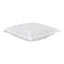 Organic Cotton Euro Sham Pair (Kendra White/Grey)