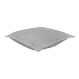 Organic Cotton Euro Sham Pair (Monique Grey) - DelaraHome