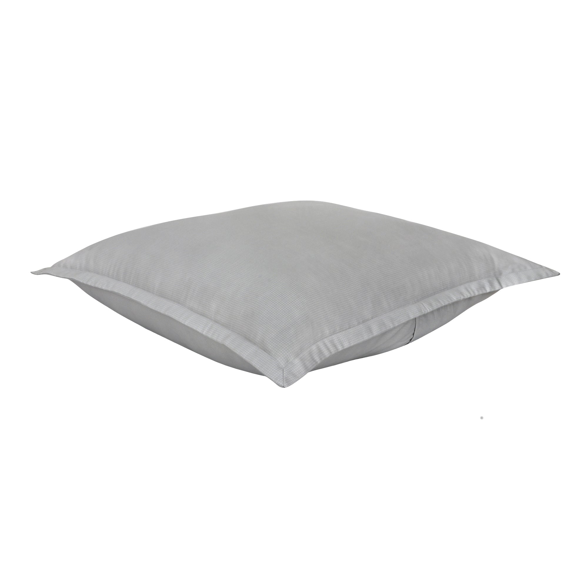 Organic Cotton Euro Sham Pair (Monique Grey) - DelaraHome