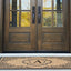 Adelise  X-Large Flocked Monogrammed Doormat 36"X72"