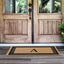 DeHond Classic Border Flocked Monogrammed Doormat 24"X39"