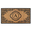 Adelise  X-Large Flocked Monogrammed Doormat 36"X72"