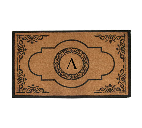 Abrilina Monogrammed Doormat 30"X48"