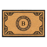 Artisans Geneva Monogrammed  Doormat 24"X39"
