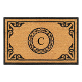 Artisans Geneva Monogrammed  Doormat 24"X39"