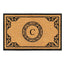 Artisans Geneva Monogrammed  Doormat 24"X36"