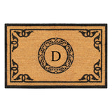 Artisans Geneva Monogrammed  Doormat 24"X39"