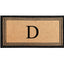 DeHond Classic Border Monogrammed Doormat 24"X39"
