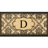 Uriel Large Monogram Doormat 30"X60"