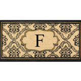 Uriel Large Monogram Doormat 30"X60"