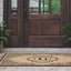 Adelise  X-Large Flocked Monogrammed Doormat 36"X72"