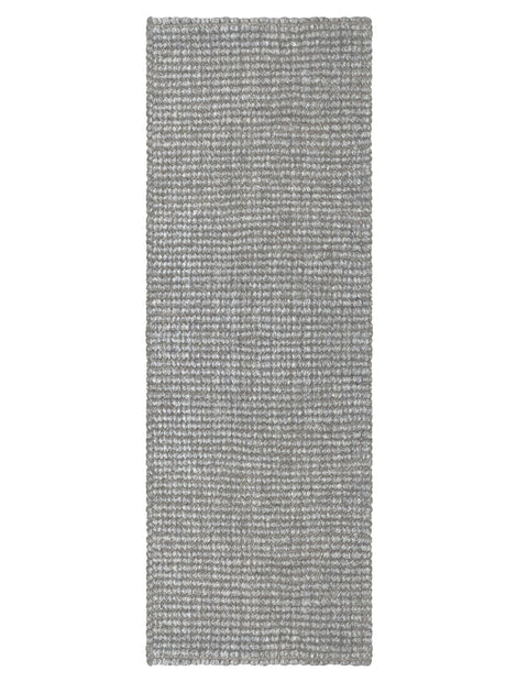 Premium Boucle Jute & Wool Rug (Grey) - DelaraHome