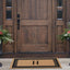 DeHond Classic Border Flocked Monogrammed Doormat 24"X39"