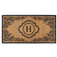 Adelise  X-Large Flocked Monogrammed Doormat 36"X72"