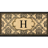 Uriel Large Monogram Doormat 30"X60"