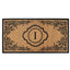 Adelise  X-Large Flocked Monogrammed Doormat 36"X72"