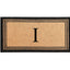 DeHond Classic Border Monogrammed Doormat 24"X39"