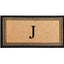 DeHond Classic Border Monogrammed Doormat 24"X39"
