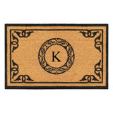 Artisans Geneva Monogrammed  Doormat 24"X39"