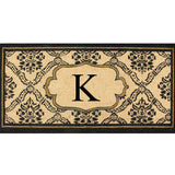 Uriel Large Monogram Doormat 30"X60"