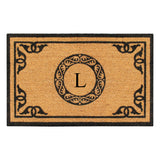 Artisans Geneva Monogrammed  Doormat 24"X39"