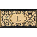 Uriel Large Monogram Doormat 30"X60"