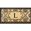 Uriel Large Monogrammed  Doormat 30"X60"