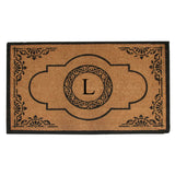 Abrilina Monogrammed Doormat 30"X48"