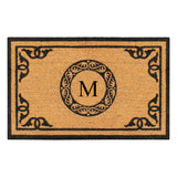Artisans Geneva Monogrammed  Doormat 24"X39"