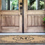 Adelise  X-Large Flocked Monogrammed Doormat 36"X72"