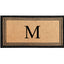 DeHond Classic Border Monogrammed Doormat 24"X39"