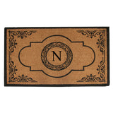 Abrilina Monogrammed Doormat 30"X48"