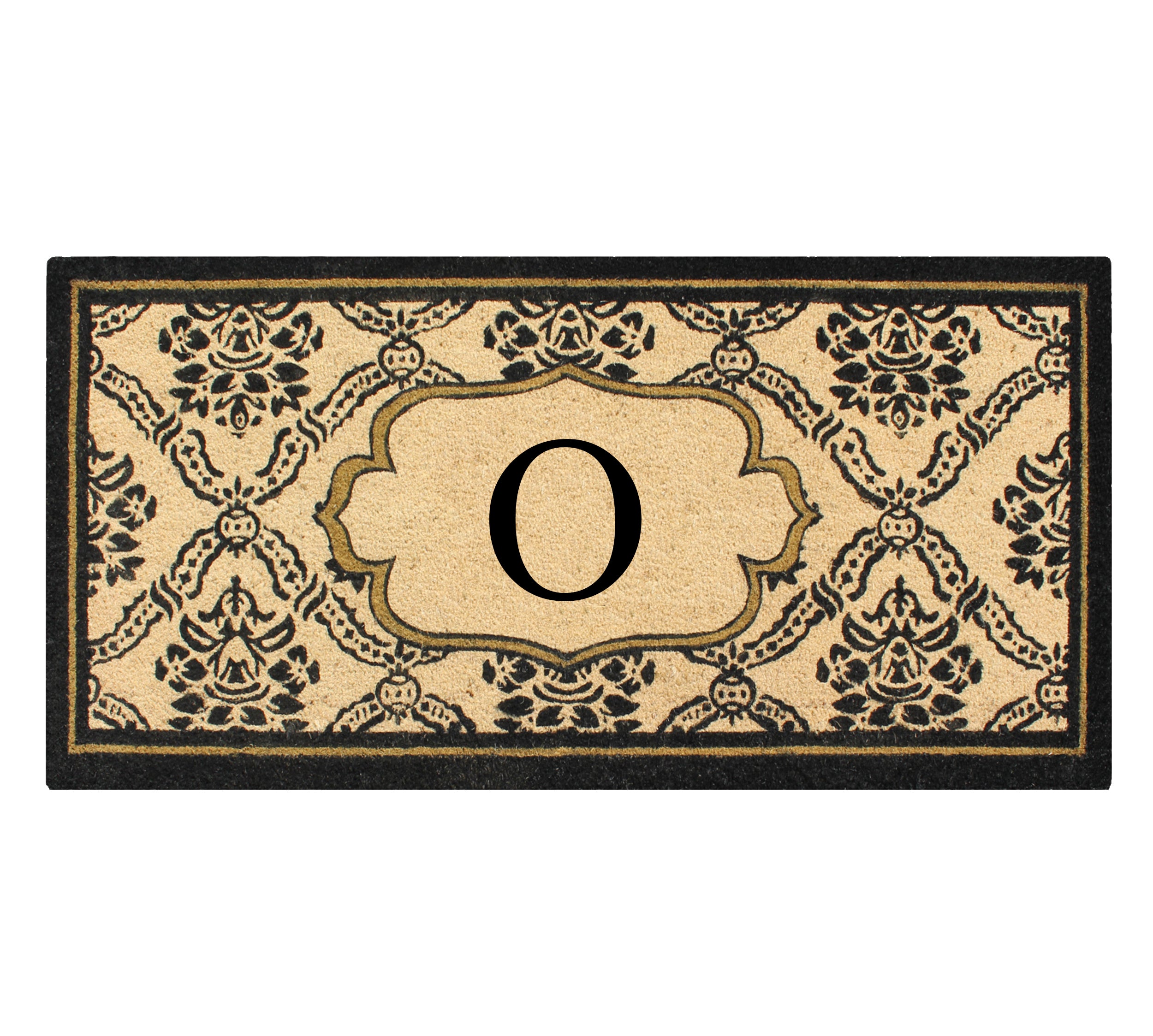 Uriel Large Monogram Doormat 30"X60"