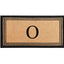 DeHond Classic Border Monogrammed Doormat 24"X39"