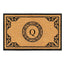 Artisans Geneva Monogrammed  Doormat 24"X36"