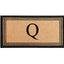 DeHond Classic Border Monogrammed Doormat 24"X39"